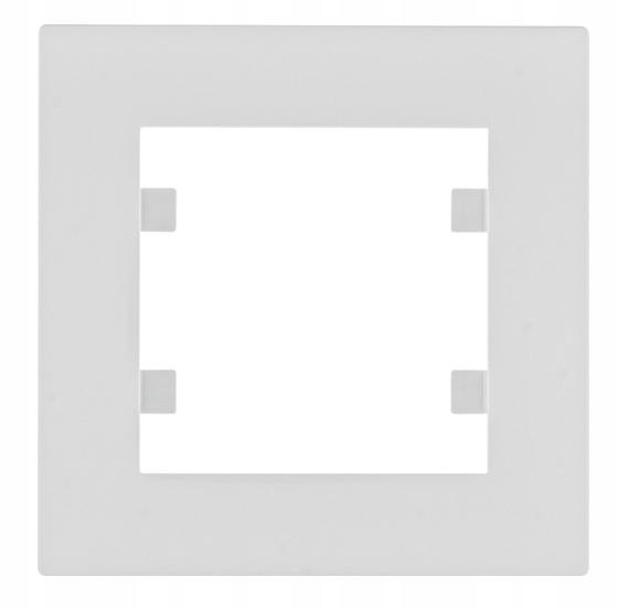 

Hager Lumina Intense Ramka 1-krotna, biała WL5510