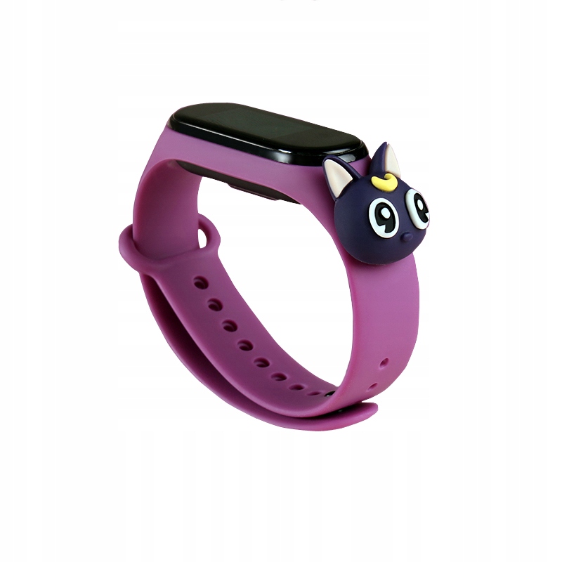 

Opaska Zamienna Pasek do Xiaomi MI Band 4 Luna Cat
