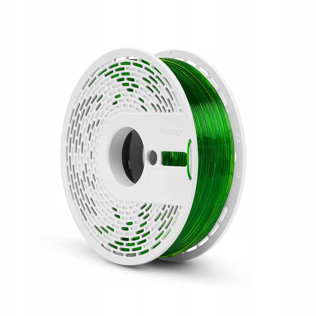Filament Fiberlogy Hs Pla Clear Green Zelená 1,75 mm 0,85 kg