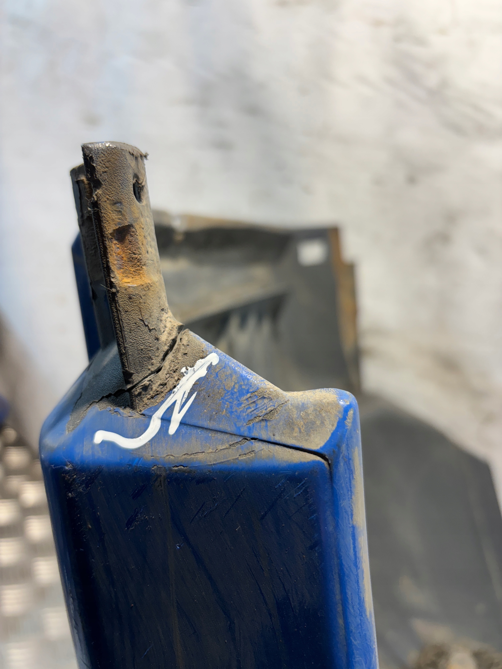 mudguard right front part rear Scania R