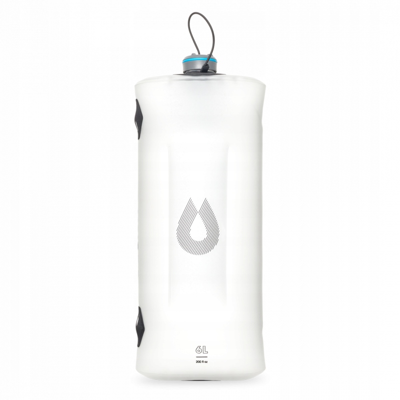 Nádoba na vodu Hydrapak Seeker+ 6L Gravity Filter Kit, Clear bílá