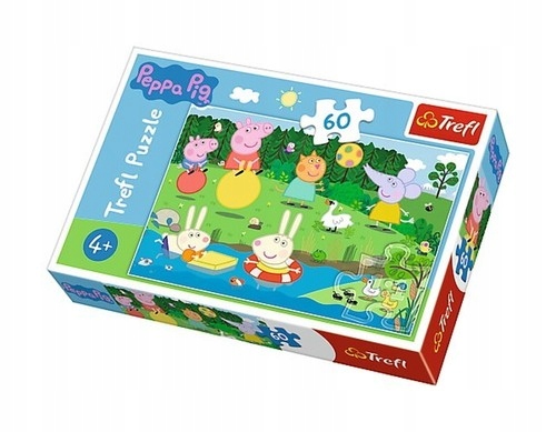 

Puzzle 60 Świnka Peppa Wakacyjna Zabawa Trefl