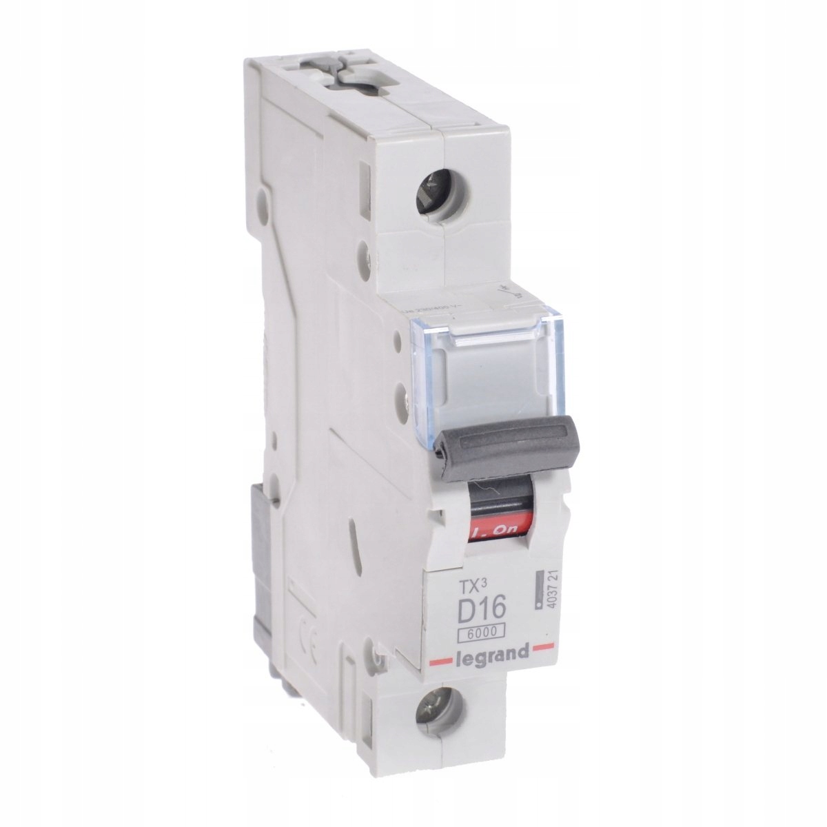 

Wyłącznik nadprądowy 1P D 16A Ac S301 TX3 403721