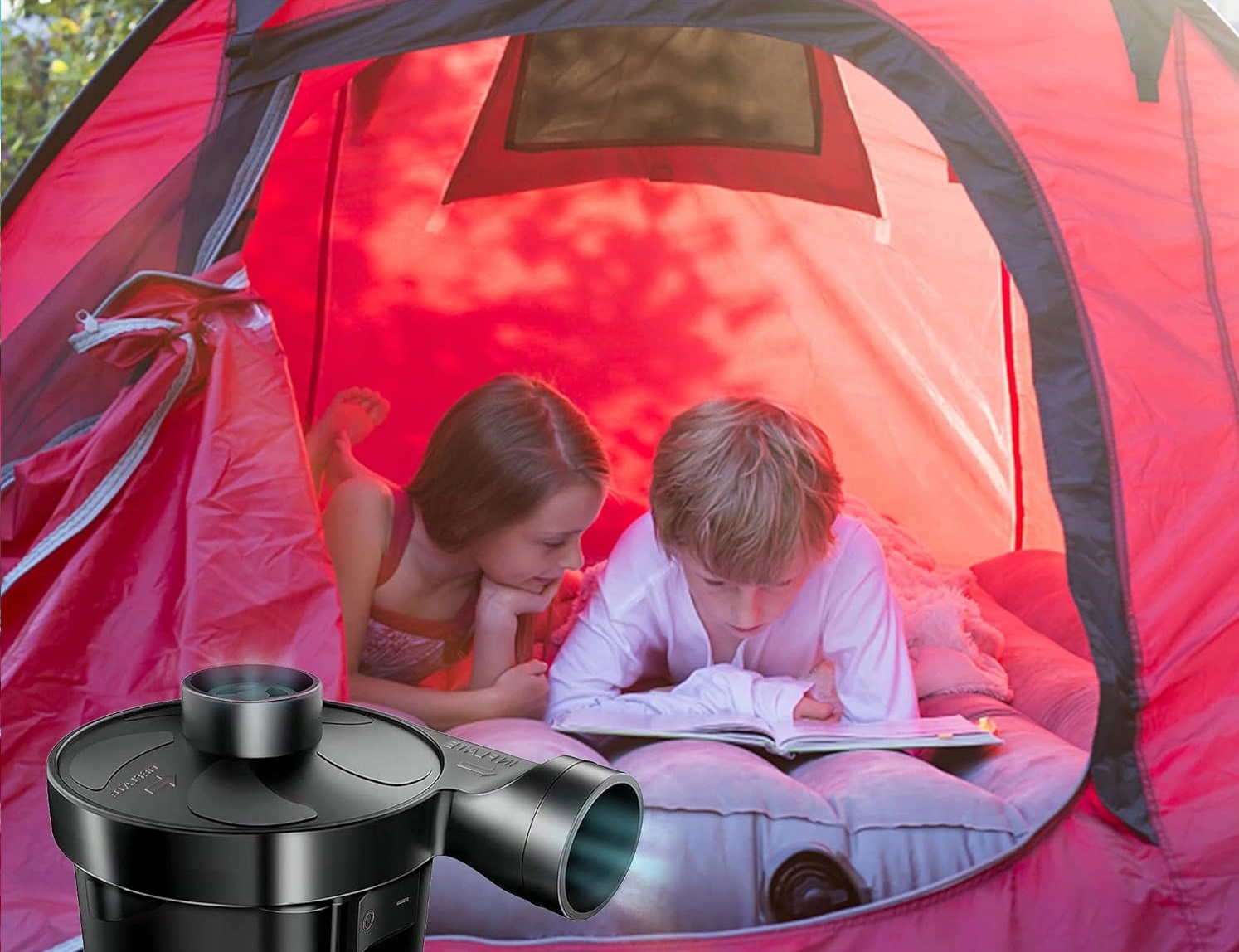 ELEKTRYCZNY INFLATOR I DEFLATOR POMPY POWIETRZA DO MATERACA DMUCHANEGO EAN (GTIN) 6902374932809