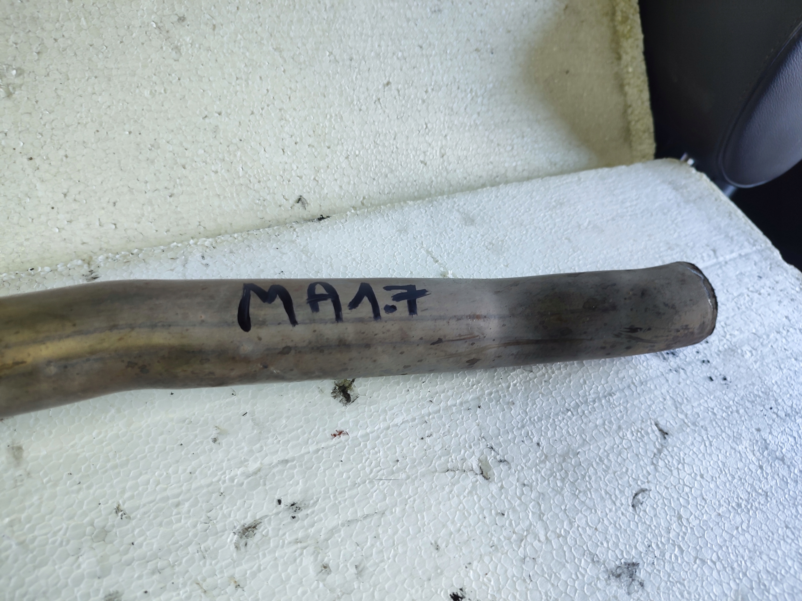 pipe header pipe opel meriva a 1.7