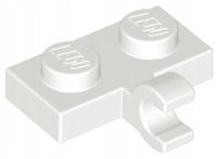

Lego 11476 plytka 1x2 klip biały 10 szt Nowy