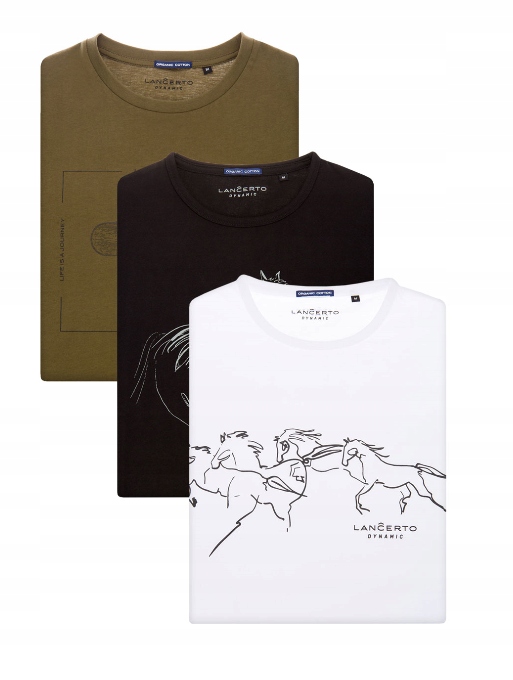 

Zestaw Koszulek T-shirt 3-Pak Lancerto XL