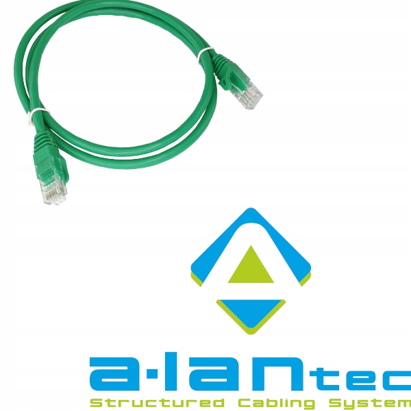 

Kabel Sieciowy Utp kat.6 Zielony KKU6ZIE0.5 x10