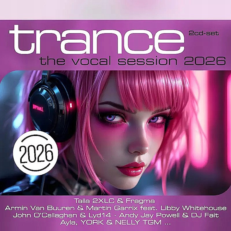 CD Various: Trance: The Vocal Session 2026 Standard edition