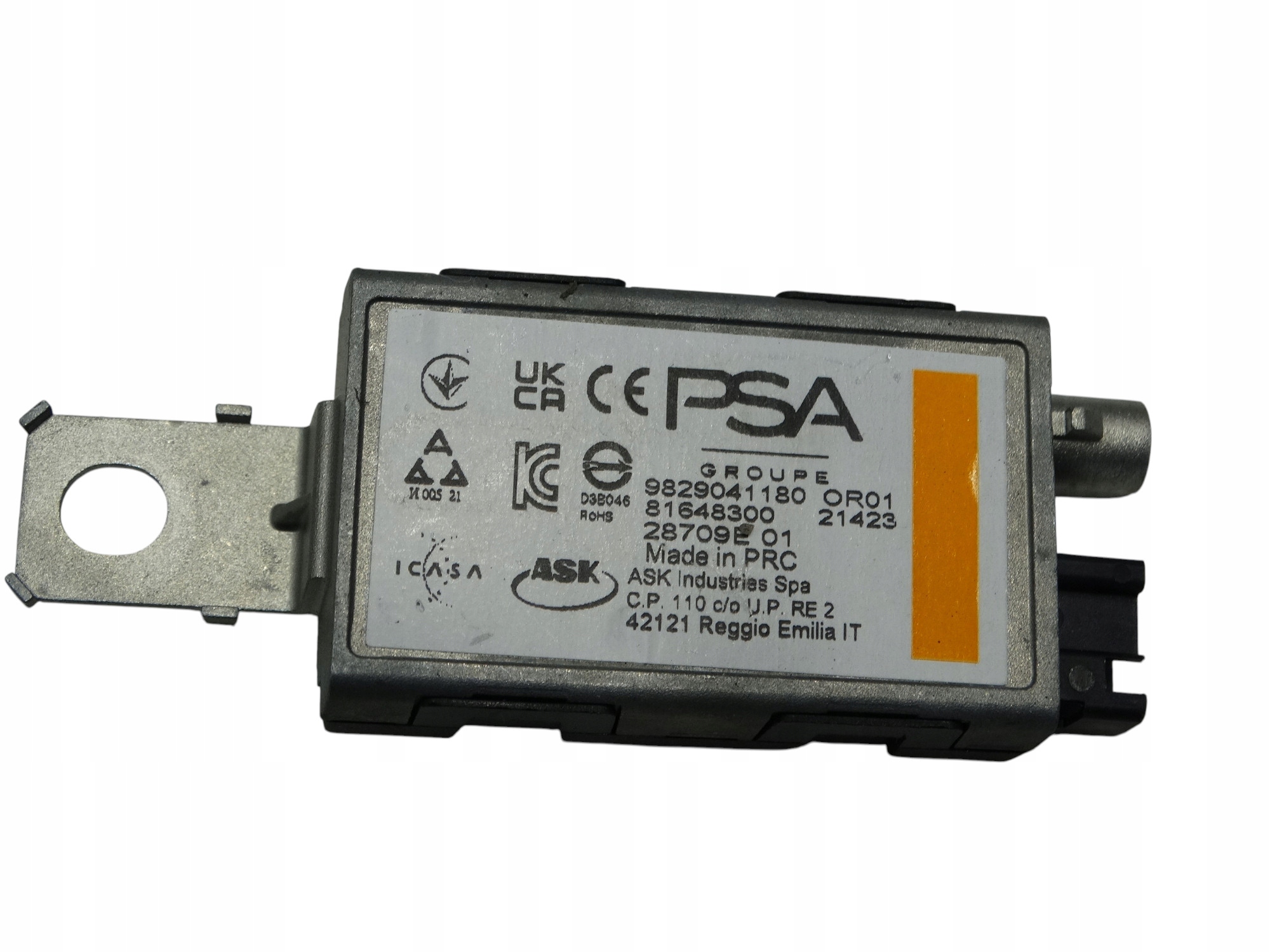 antenna amplifier module PEUGEOT 5008 II 2023R. 9829041180