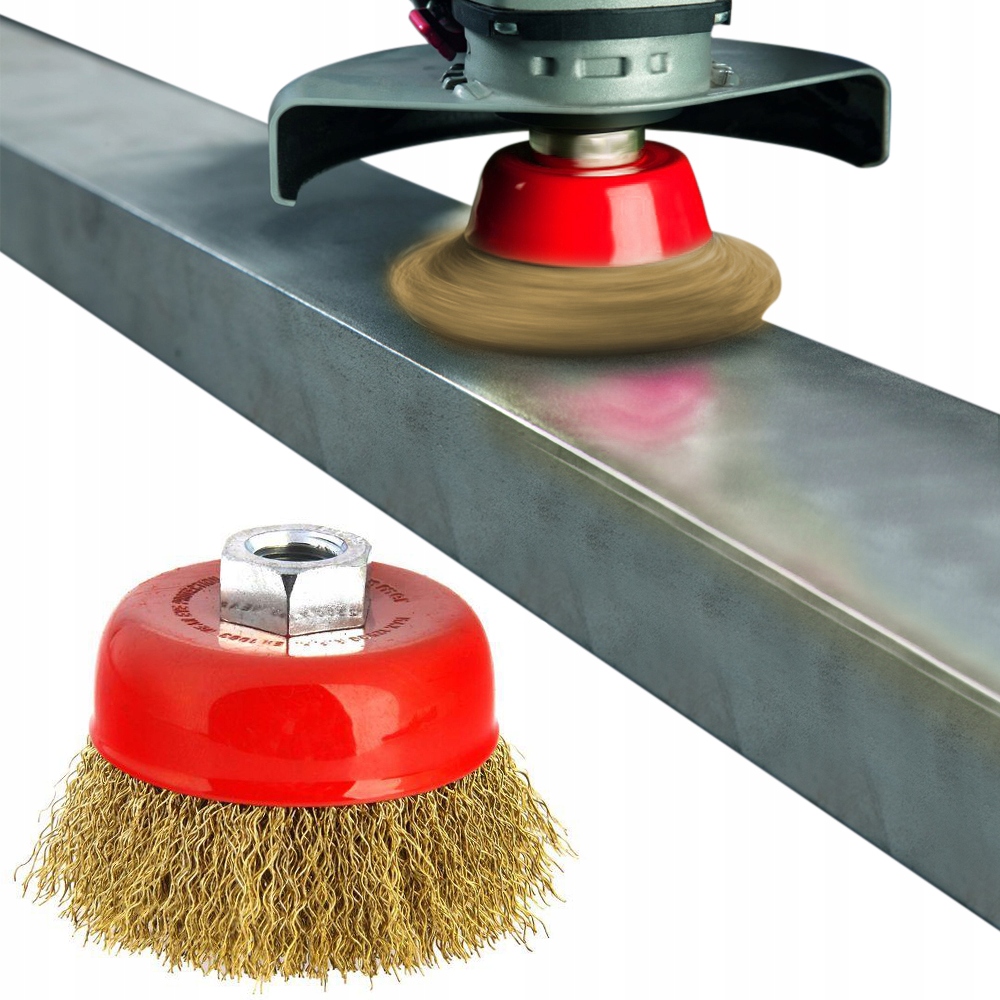 Drátěný Kartáč Pro Brusku M14 Fi 12,5 CM