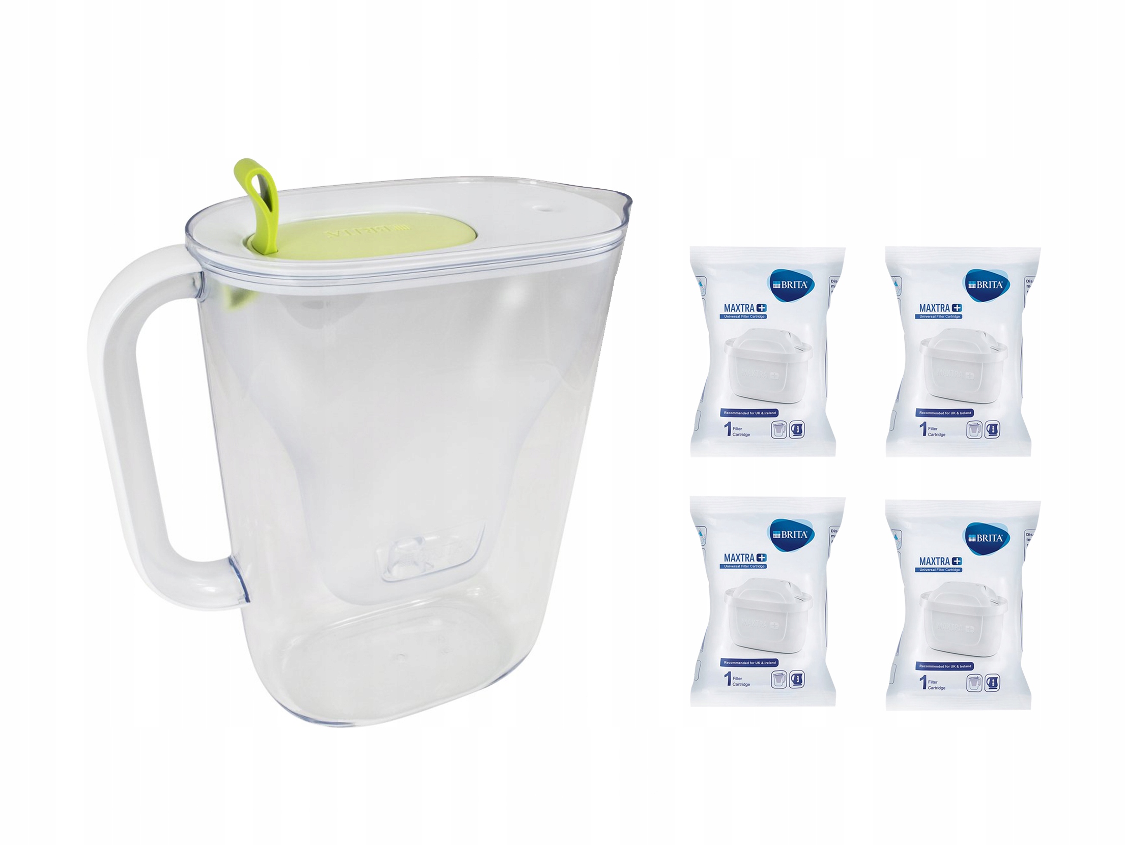 

Brita Style XL Zielony Dzbanek 3,6L filtr 4szt
