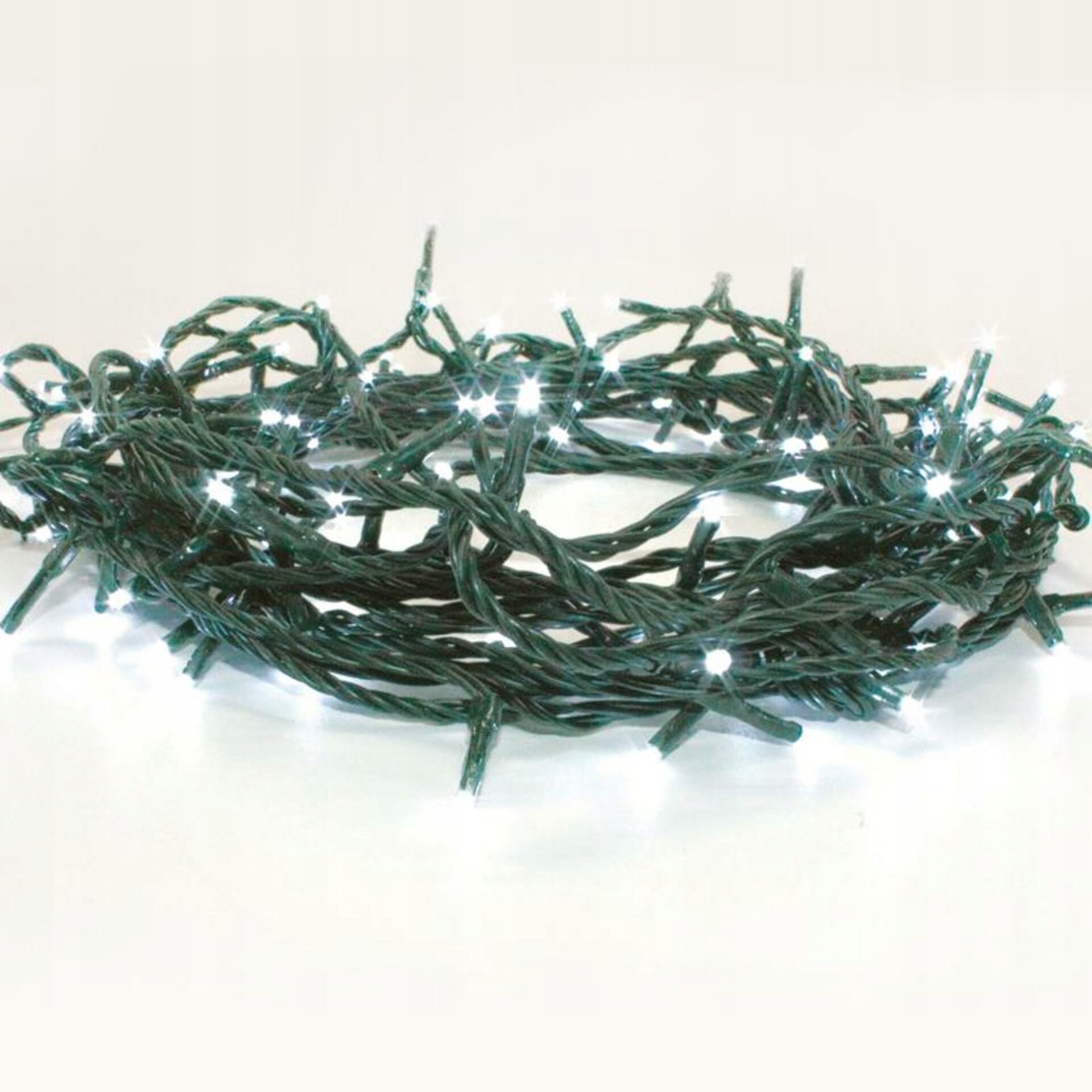 Aca Lighting 700 Flash Led reťaz (po 10cm), Cw, 220-240V, IP44, 70m, zelený