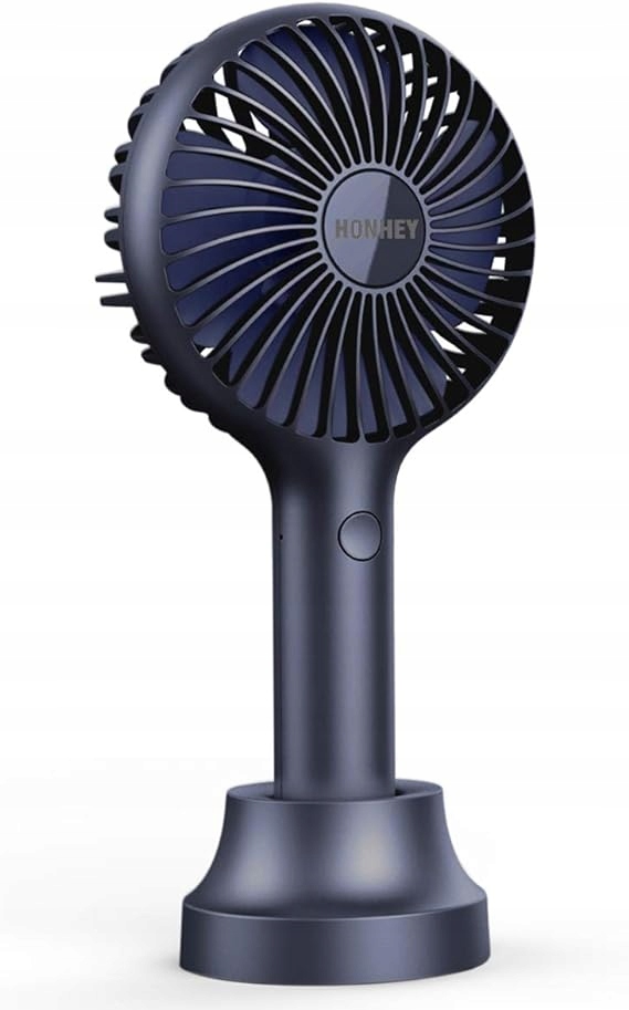 Wentylator mini HONHEY GRANATOWY niebieski 4 Prędkości