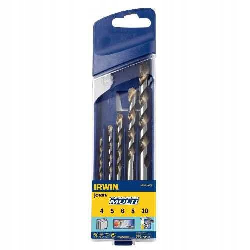 vrták stav. Cordless 4,0-10,0mm sada 5díl. Irwin