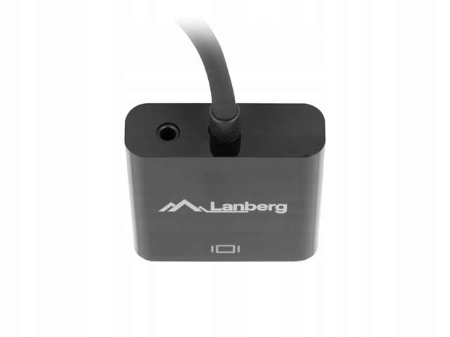 LANBERG adapter HDMI na VGA + audio 20cm Zastosowanie Video