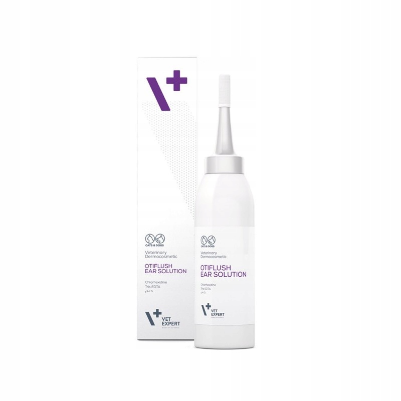 

Otiflush Ear Solution 125ml, do uszu, pies, kot