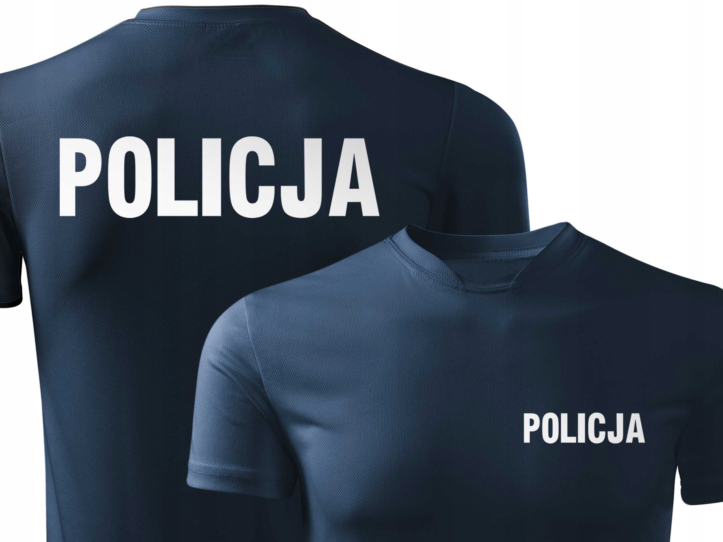 

Oddychająca koszulka termoaktywna Policja odblask