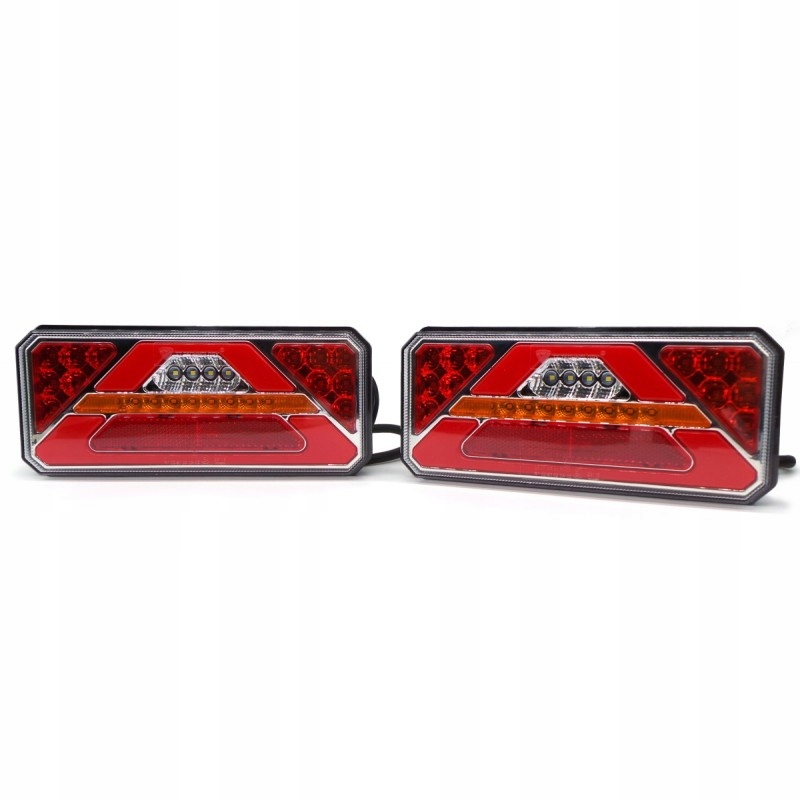 Lampa 12-24V trojúhelníková Led dynamický směr L+p