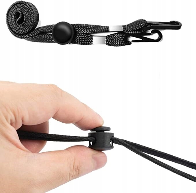 SZNUREK DO OKULARÓW MASKI REGULOWANY 35cm~40cm Rodzaj okulary