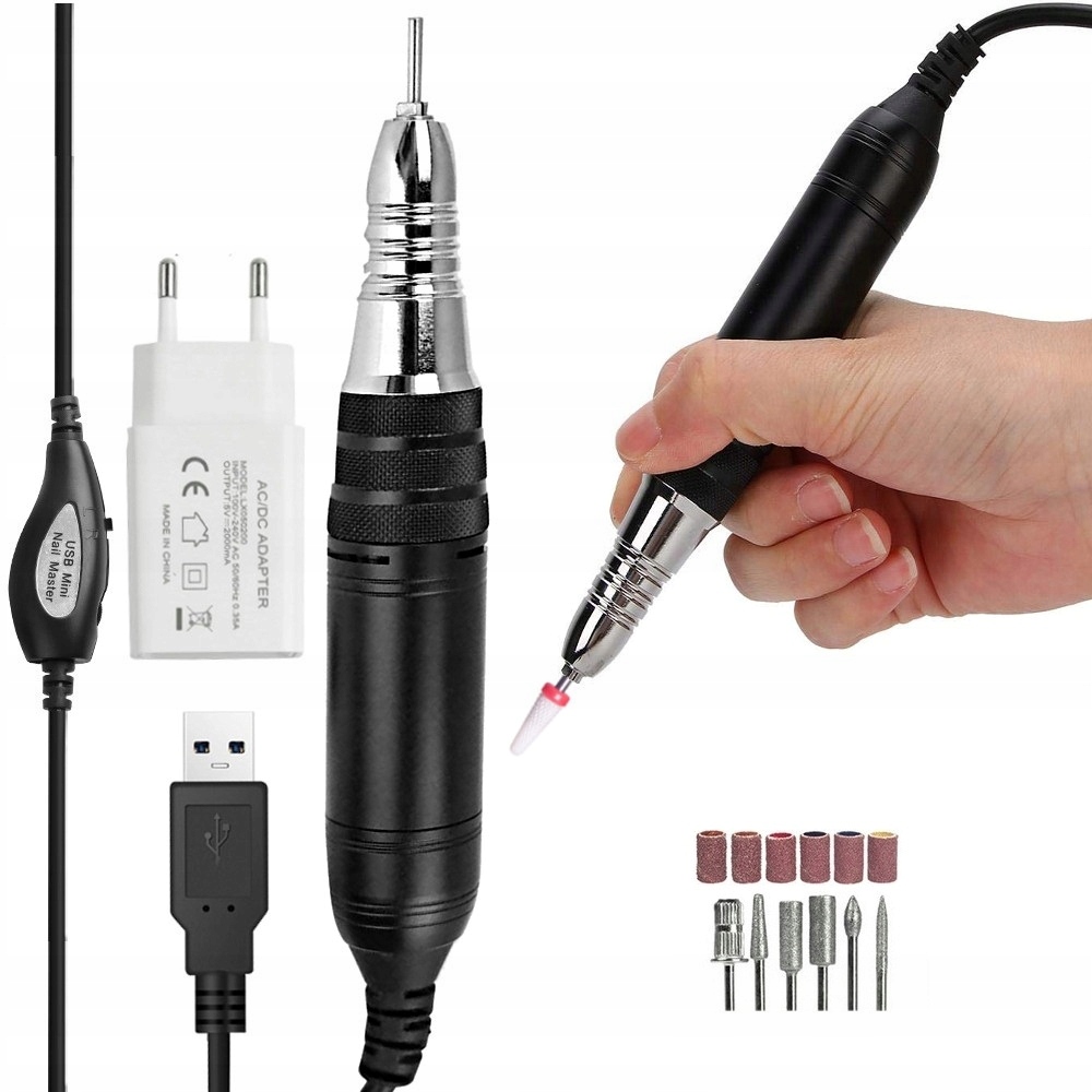 Jimdoa JMD-106 Frezarka Do Paznokci Manicure Twist Lock 25000 Rpm 12W