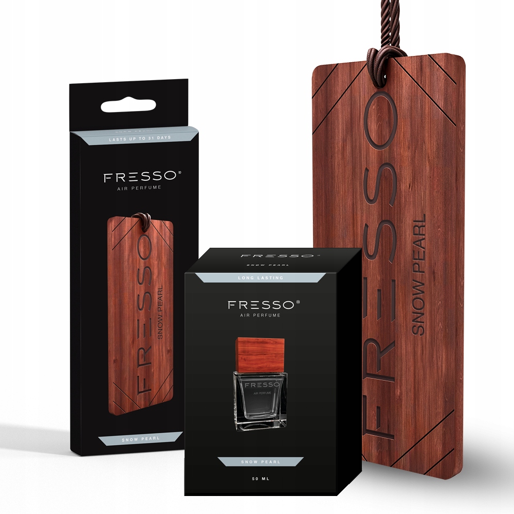 FRESSO Snow Pearl Perfumy + Zawieszka ZESTAW!