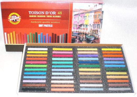 Koh-I-Noor ToisonDor Pastely suché 7x7 48 kol