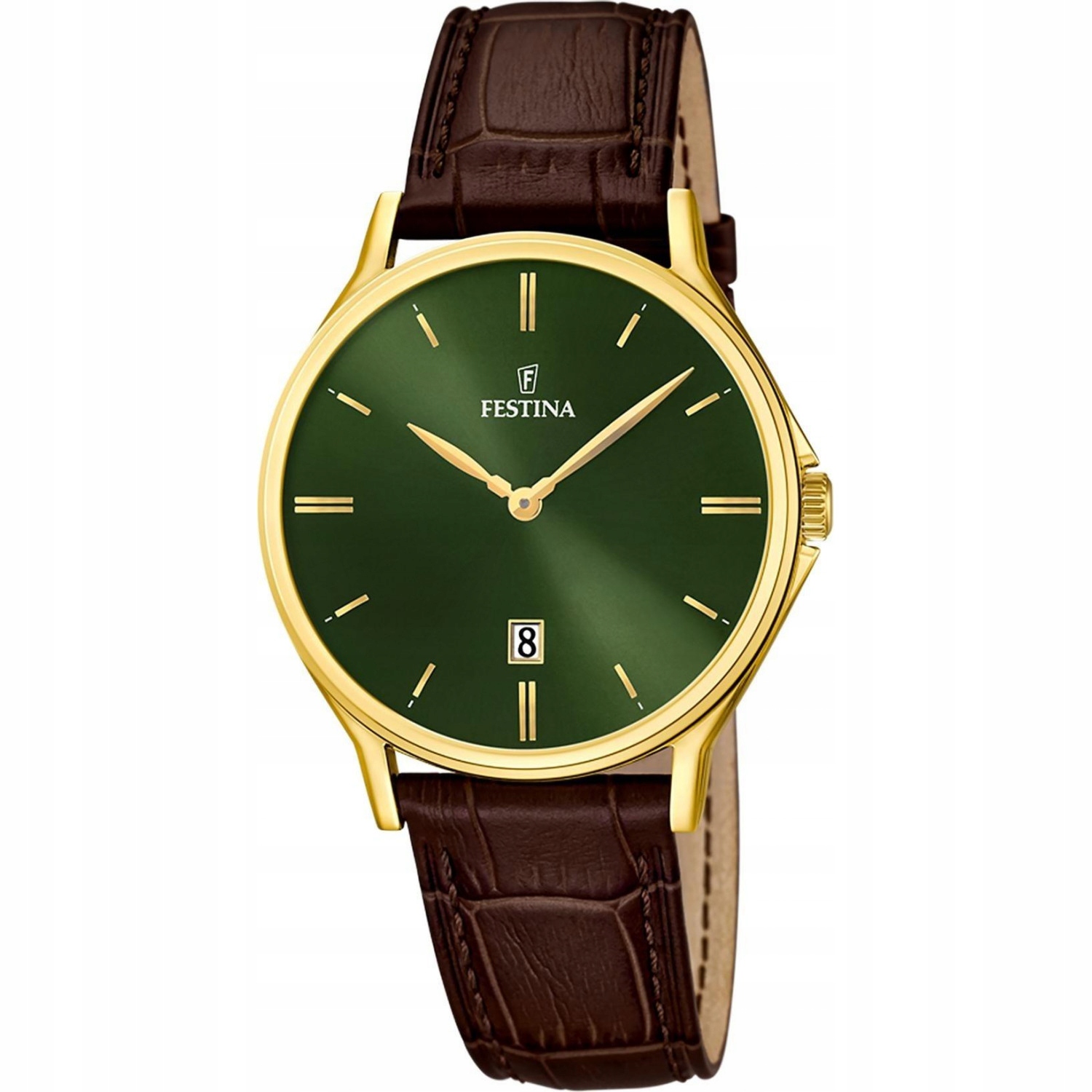 Pánské Hodinky Festina F16747-5 hnědé
