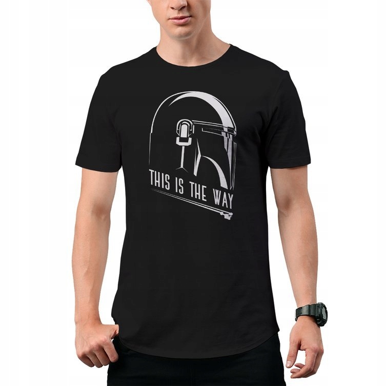 

Koszulka T-Shirt This Is The Way Mandalorian L