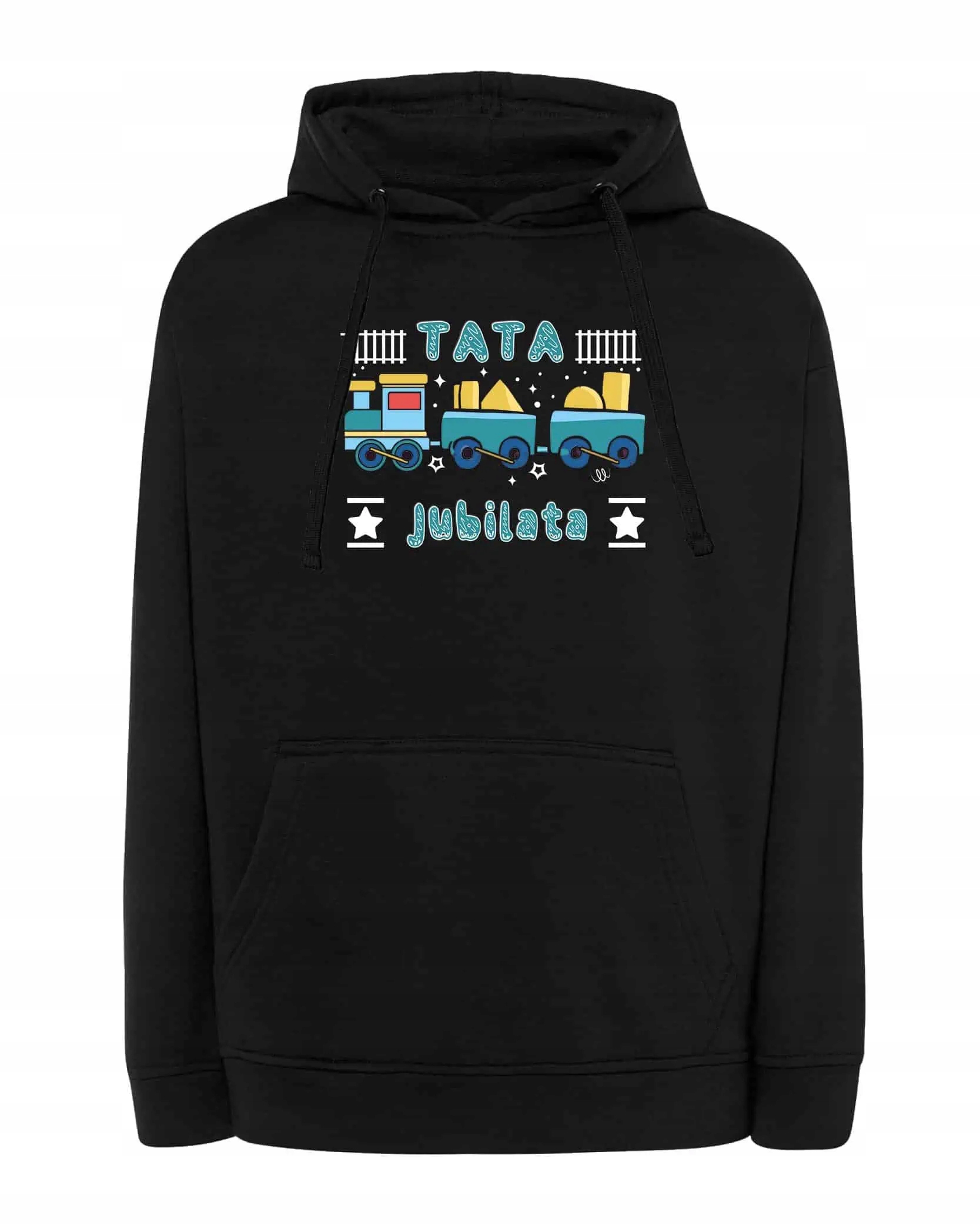 Mikina s kapucí pro tatínka Jubilanta Narozeniny dítěte Černá L