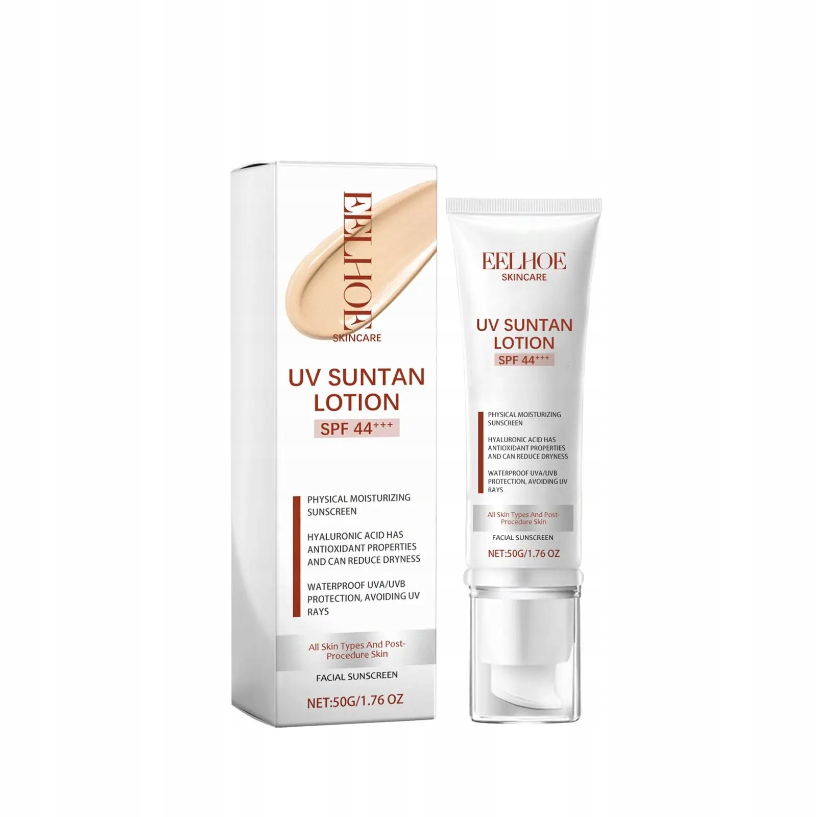 ochrona przed słońcem Spf 50 krem przeciwsłoneczny na zewnątrz l