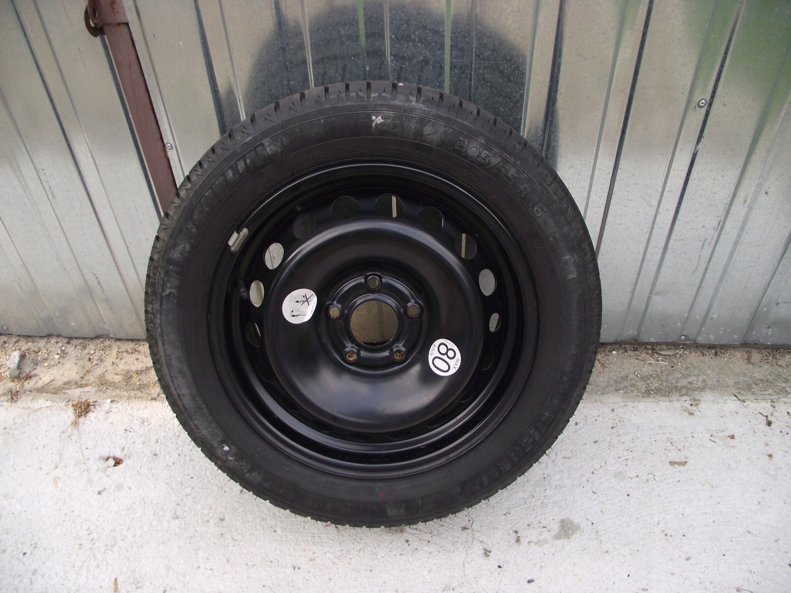 ПІД'ЇЗНЕ КОЛЕСО ОБІД MEGANE III LIFT 12R ЗАПАСНИЙ