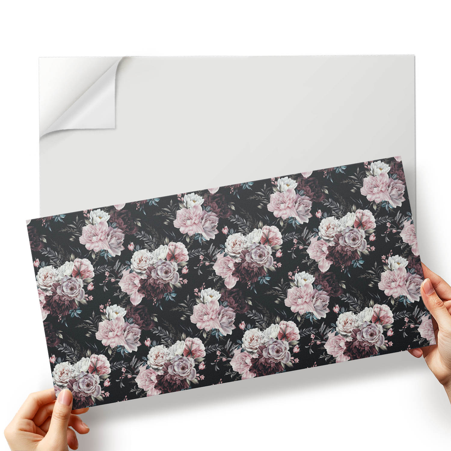 Samolepící vinylové dlaždice S Potiskem Rostlinný vzor 10x40x20 cm