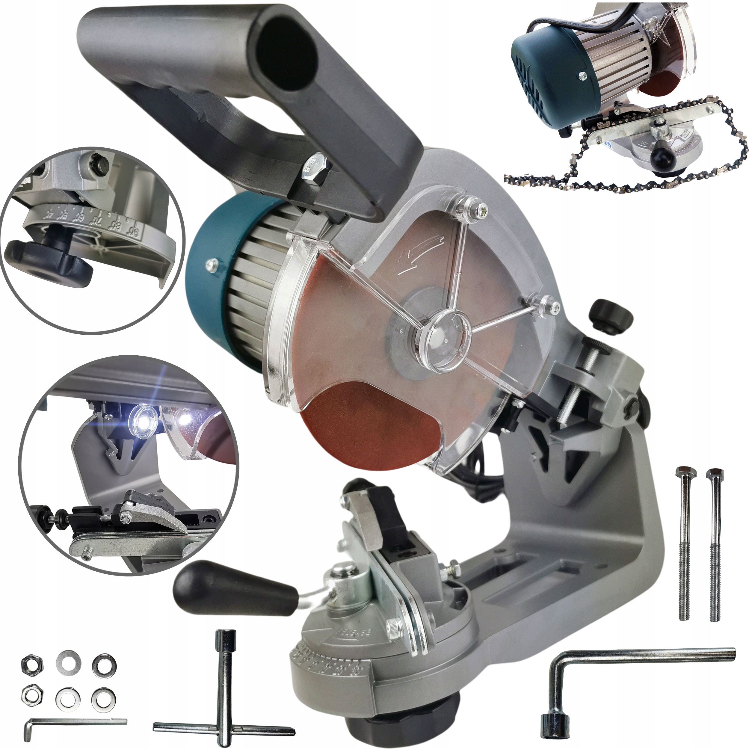 OSTRZAŁKA DO ŁAŃCUCHA EUROTEC Z PODŚWIETLANIEM LED Marka Wima