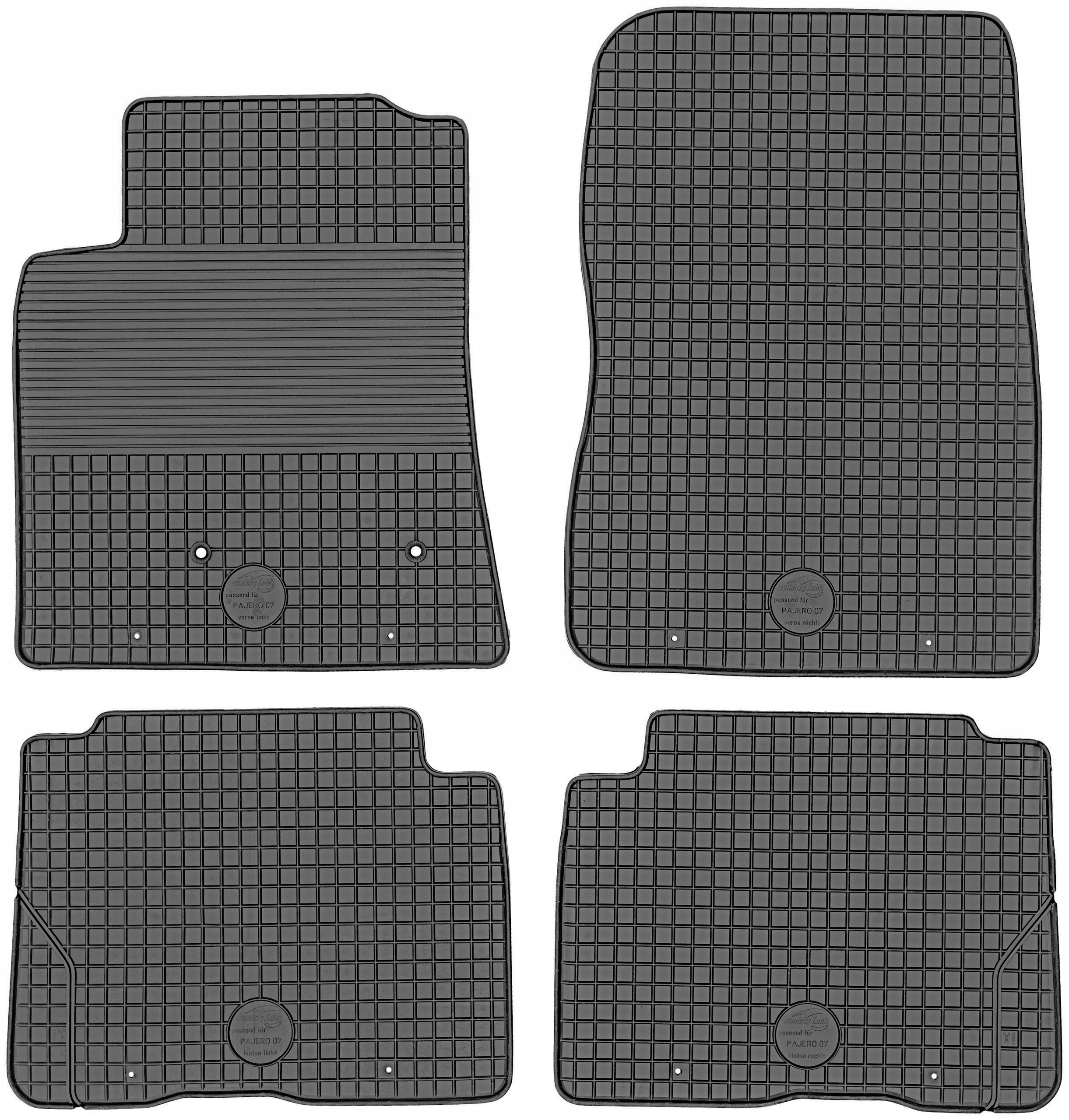 

Mitsubishi Pajero 06-21 Dywaniki gumowe