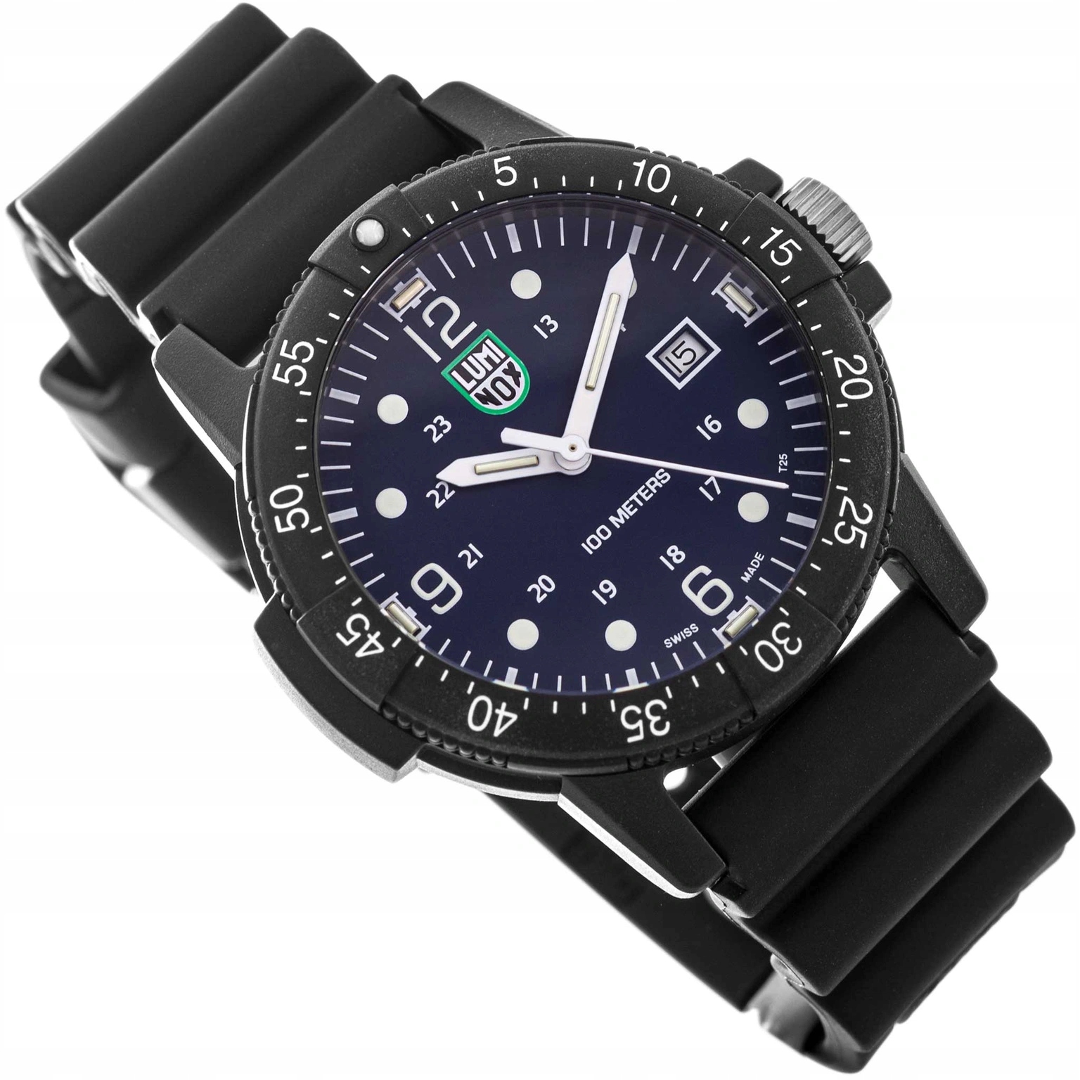 Pánské Hodinky Luminox XS.2003 Sea Bass 2000 Černé Na Řemínku 100M Datumovka