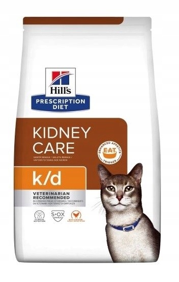 Levně Hill's Prescription Diet Feline k/d Kidney Care – suché krmivo pro kočky s c