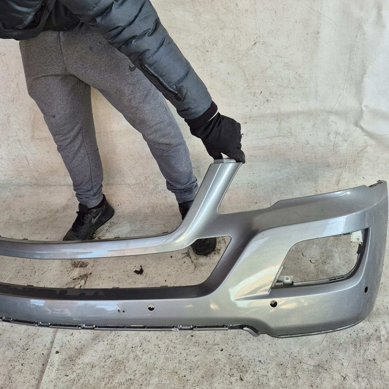 MERCEDES ML W164 LIFT 08- bumper front front PDC A1648857225