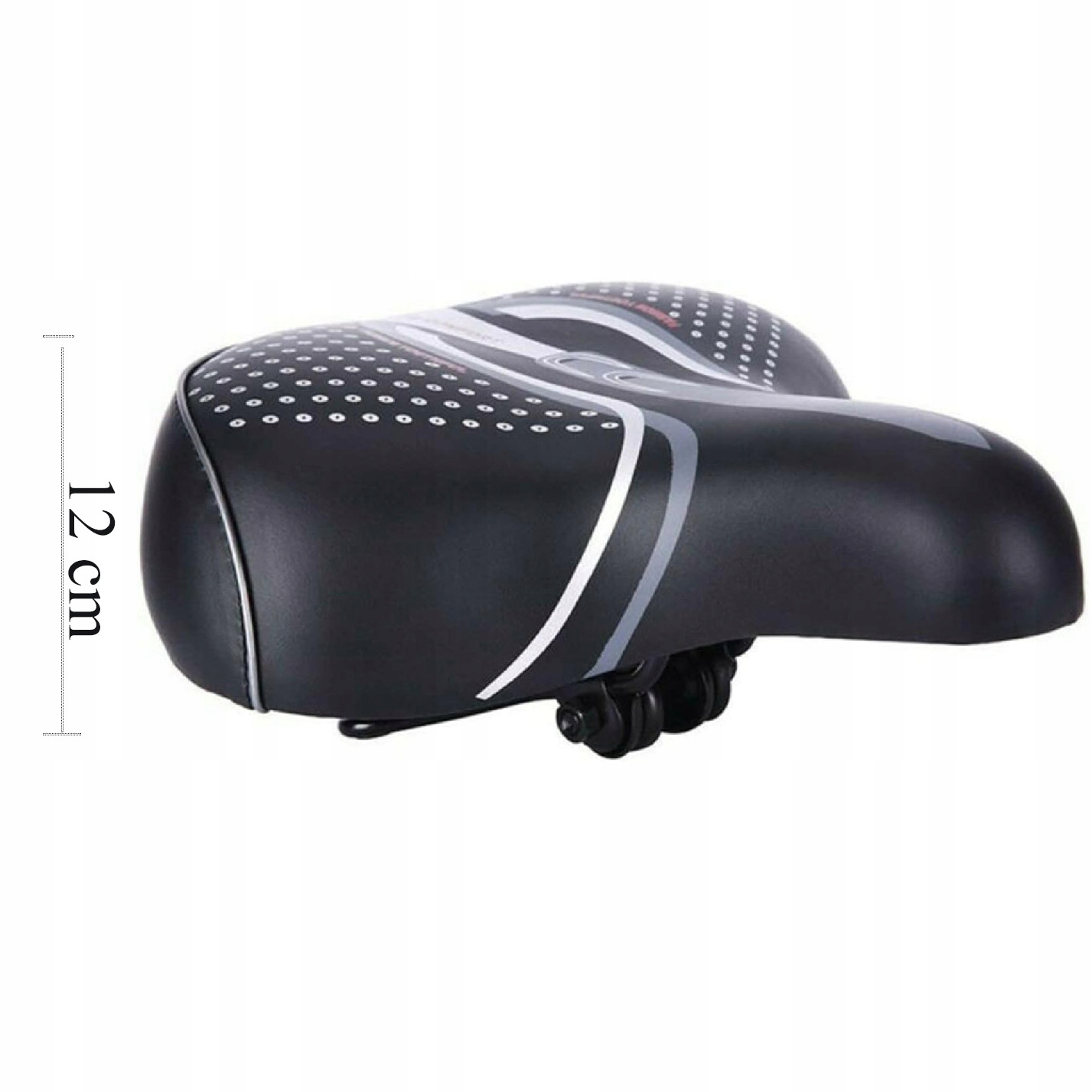 SIODEŁKO ROWEROWE, UNIWERSALNE, ERGONOMICZNA WODOSZCZELNE SIODEŁKO ROWEROWE Waga produktu z opakowaniem jednostkowym 0.8 kg