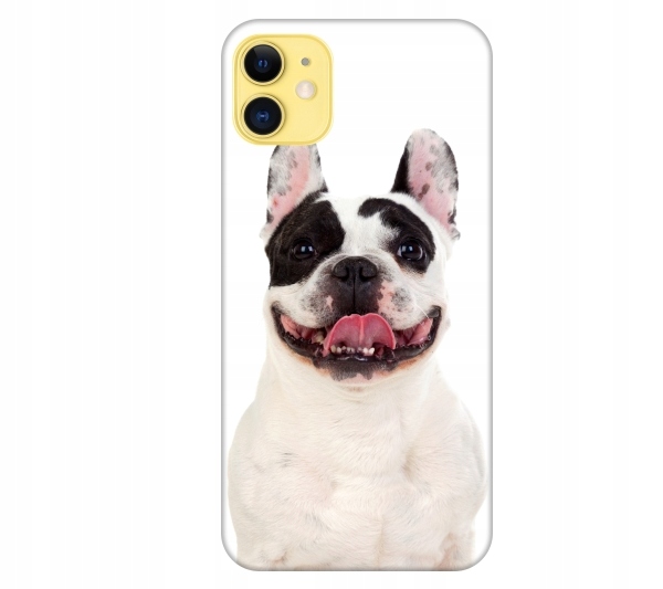 

Etui pokrowiec do iPhone 11 Pies buldog francuski