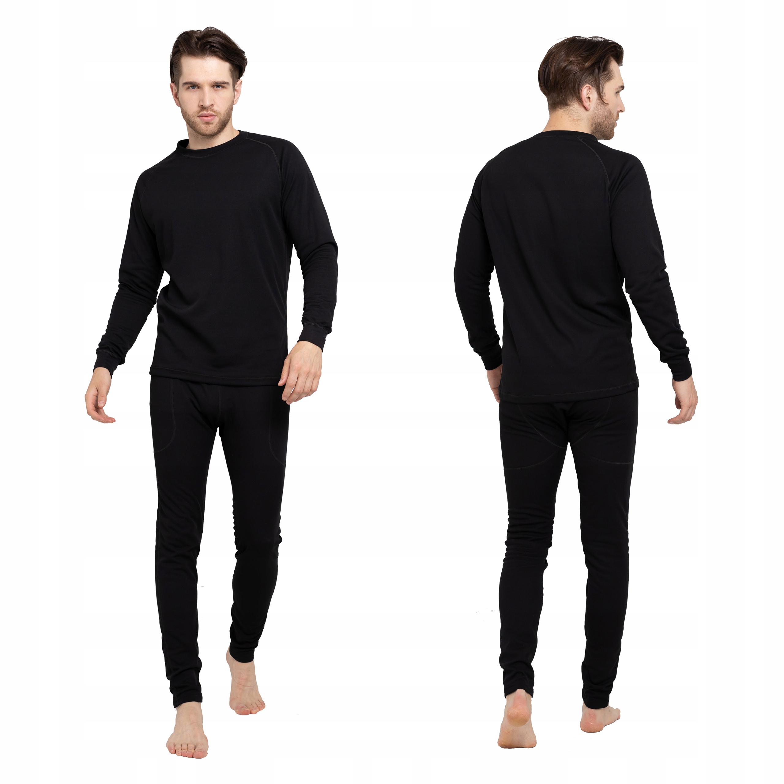 BIELIZNA TERMICZNA DLA DZIECI 152 KOSZULKA SPODNIE CIEPŁE MESZEK KOMPLET Materiał dominujący Poliester