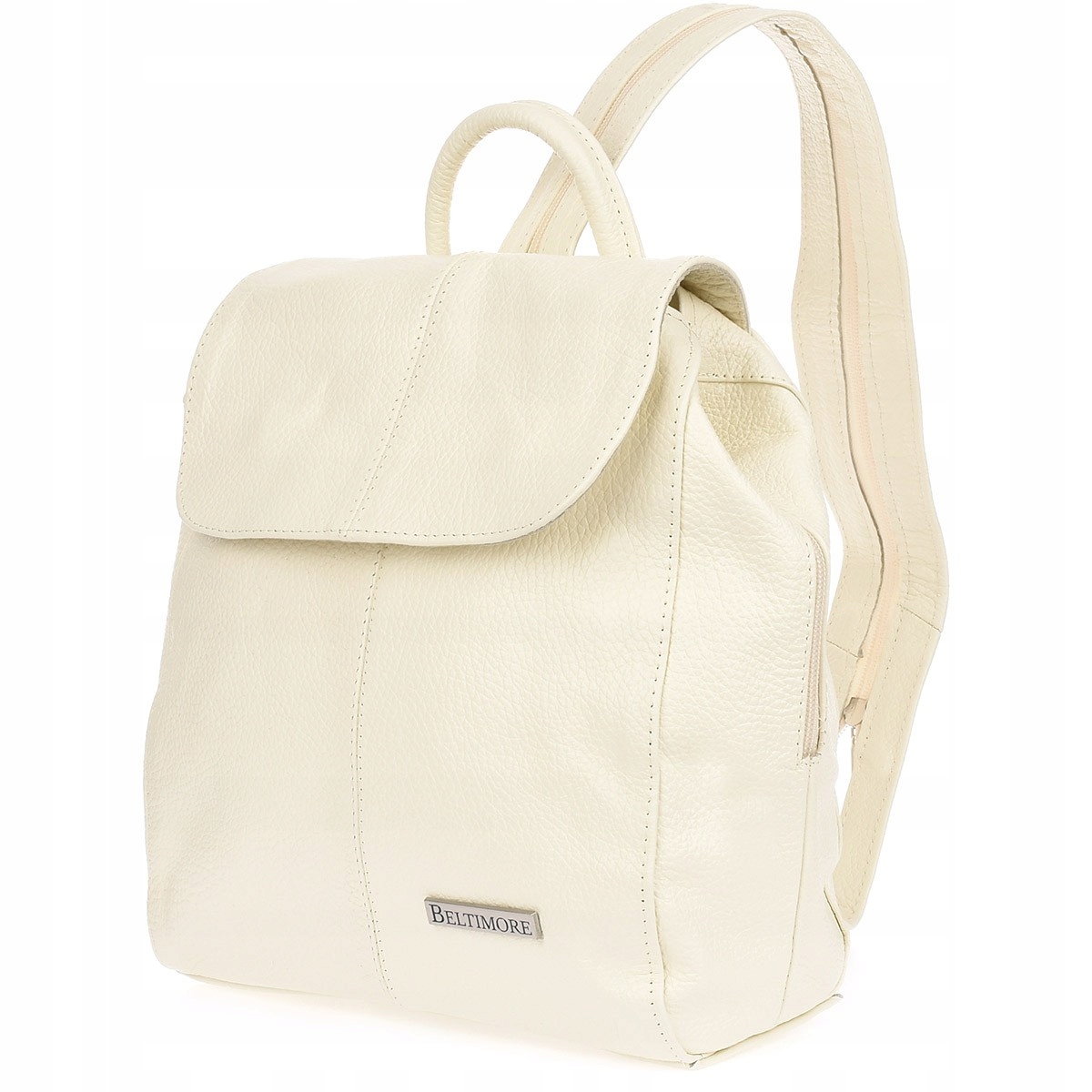 Dámský kožený Batoh s klopou, pevný, velký, elegantní, prostorný Beltimore
