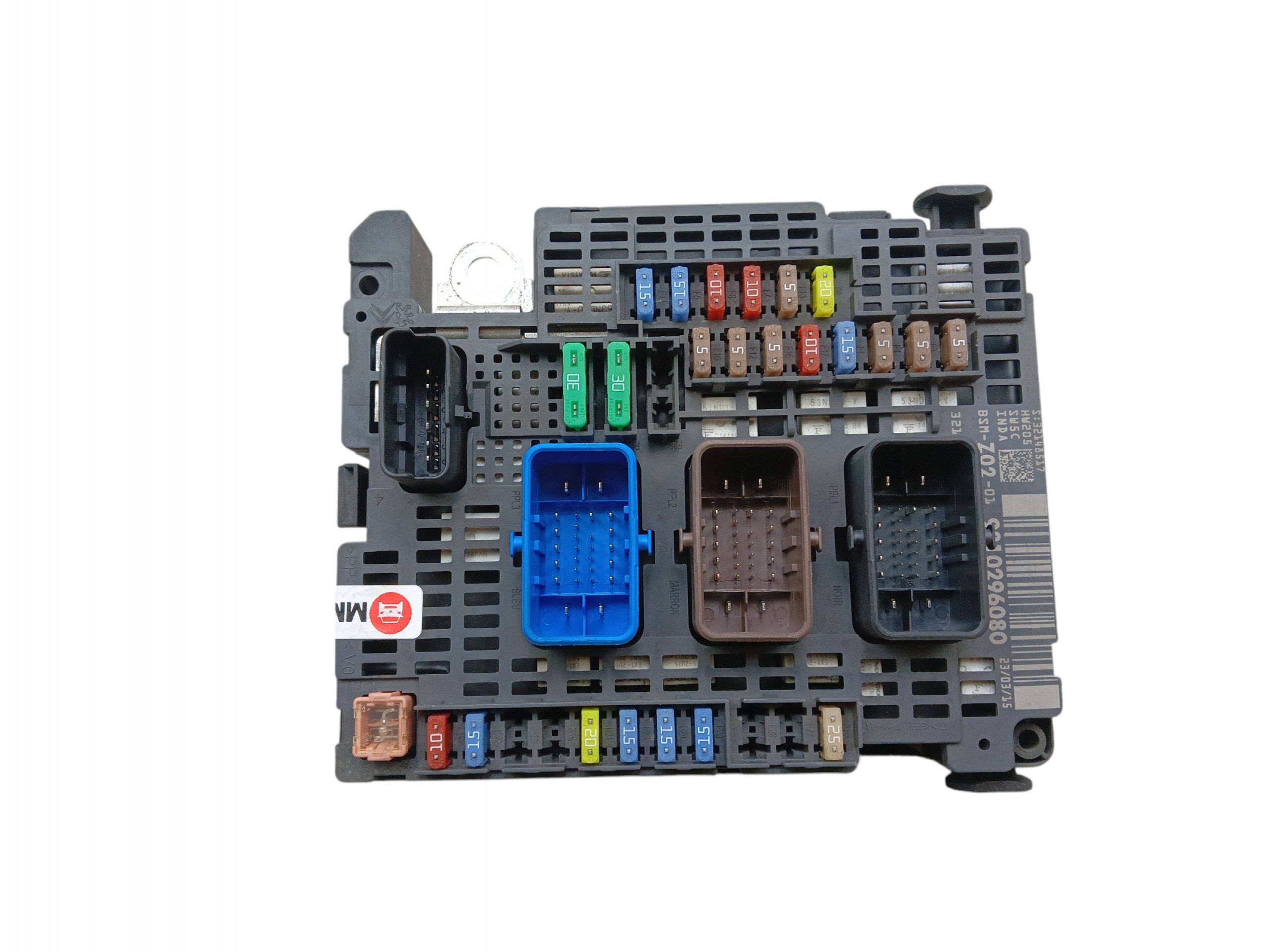 fuse box module BSM CITROEN C4 II B7 DS4 308 II 9810296080 Z02