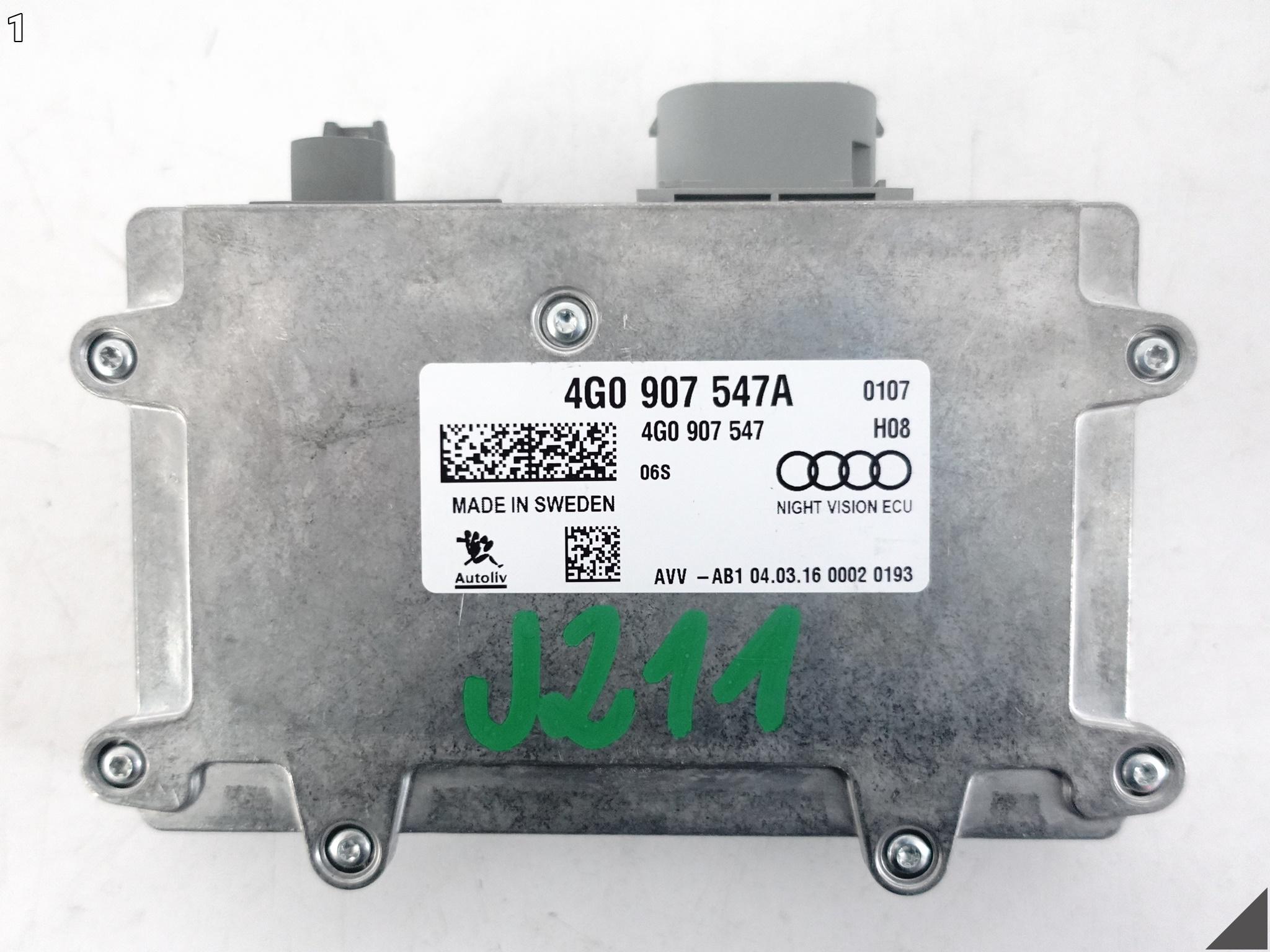 AUDI RS7 S7 A7 4G8 RS6 S6 A6 4G0 A8 S8 4H0 D4 module control unit NIGHT VISION