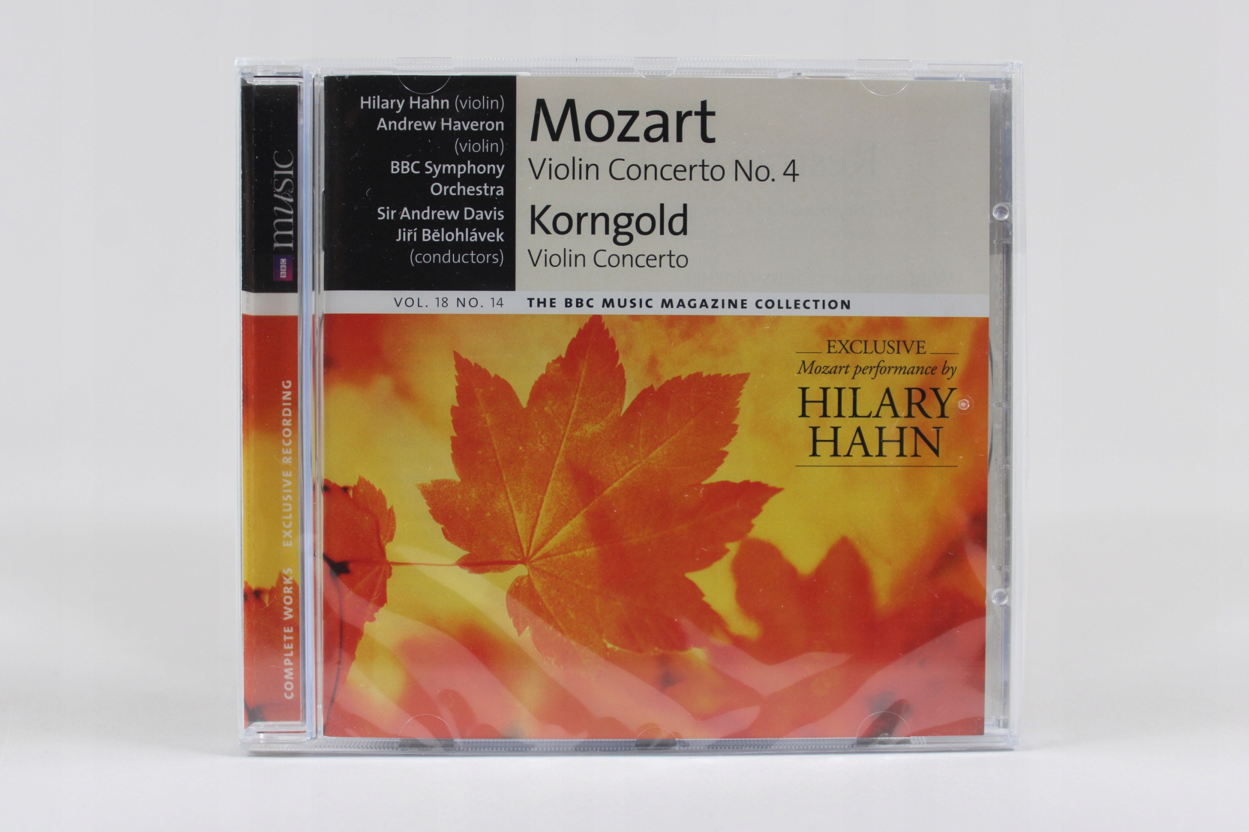 Mozart, Korngold Violin Concertos Nowa