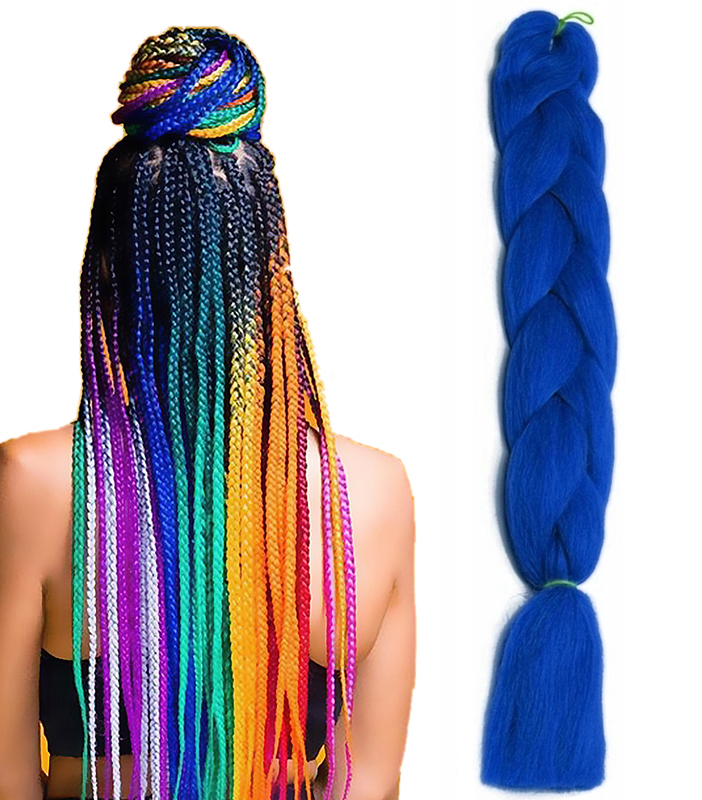 WŁOSY DO WARKOCZY DREDY WARKOCZYKÓW KOLOROWE PASMA
