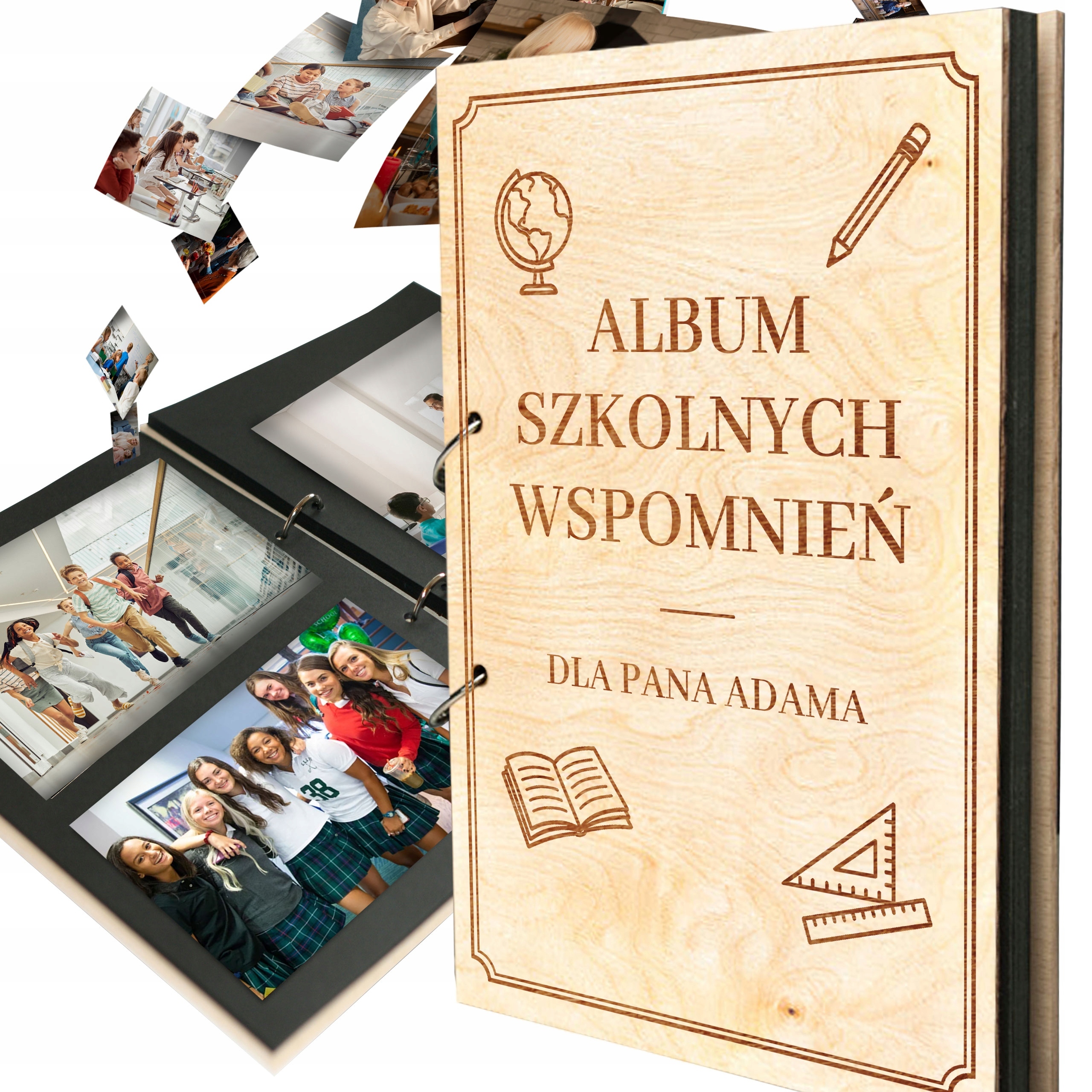 ALBUM FOTOKSIĄŻKA PODZIĘKOWANIA DLA NAUCZYCIELA Z OKAZJI ZAKOŃCZENIA ROKU 4