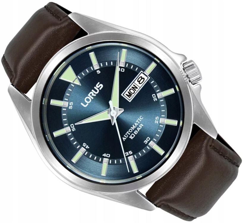 Elegantní Pánské Hodinky Automat Lorus RL427BX9 Day-date WR100 42 mm Box