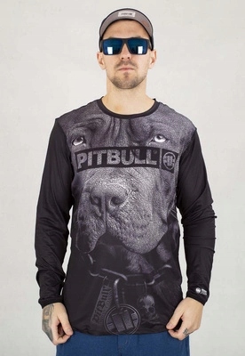 Longsleeve Pit Bull Sportowy Mesh Performance Pro Plus Born in 1989 czarny