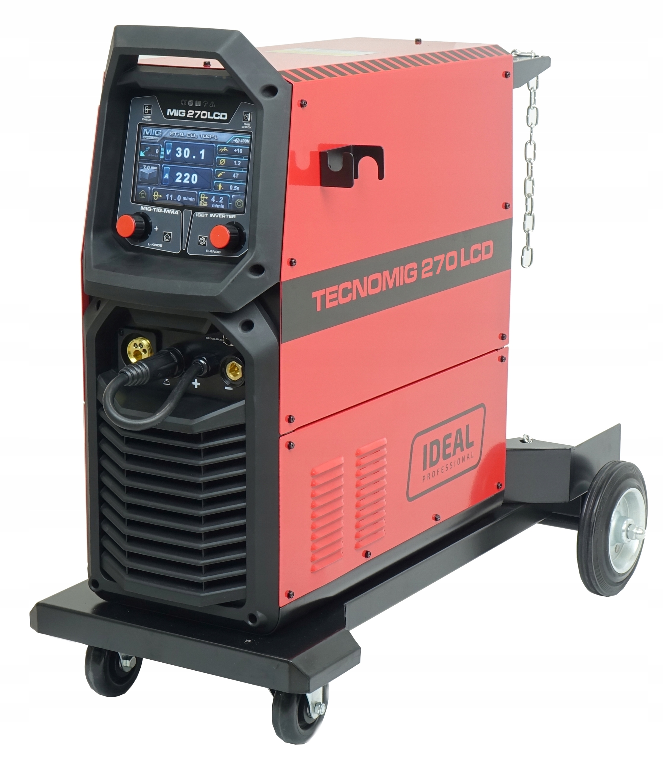 Spawarka Migomat Tecnomig 270 LCD Synergic Ideal